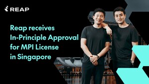 Reap Receives In-Principle Approval for Major Payment Institution License from Monetary Authority of Singapore