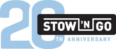 Chrysler celebrates the 20th anniversary of the brand’s ground-breaking Stow ‘n Go seating. First introduced for the 2005 model year, the Stow ‘n Go seating and storage system allows second- and third-row seats to fold flat quickly and easily into the floor. When not stowed, available Stow ’n Go in-floor bins offer easily accessible space to store gear.