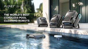 Introducing the Future of Pool Maintenance: Aiper Launches Scuba X1 Pro at CES in Las Vegas, an all-in-one robotic pool cleaner that is set to revolutionise pool cleaning with cutting-edge technology