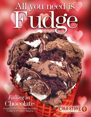 Celebrate the New Year and Valentine's Day with Festive Chocolate Treats from Cold Stone Creamery®