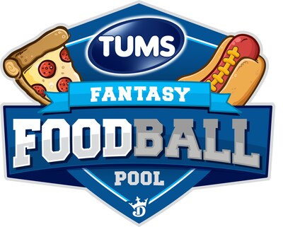 TUMS x DraftKings Fantasy Foodball Pool logo