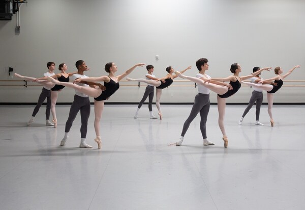 Students with The School of Ballet Arizona. Photo by Rosalie O'Connor.