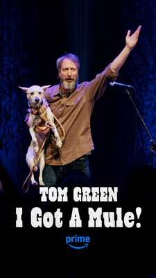 Tom Green: I Got A Mule! launches January 28 on Prime Video (CNW Group/Amazon Canada)