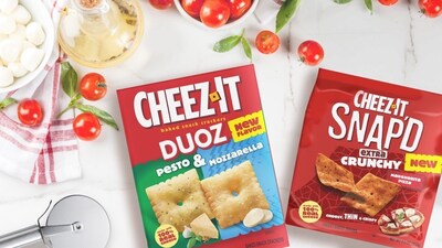 PIZZA LOVERS, REJOICE! CHEEZ-IT® FIRES UP NEW PIZZA-INSPIRED FLAVORS