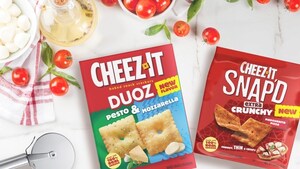 PIZZA LOVERS, REJOICE! CHEEZ-IT® FIRES UP NEW PIZZA-INSPIRED FLAVORS