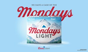 COORS LIGHT TURNS CASE OF THE MONDAYS INTO NEW LIMITED-TIME PACKAGING FOR THE BIG GAME