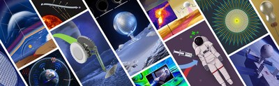 A collage of artist concepts highlighting the novel approaches proposed by the 2025 NIAC awardees for possible future missions. Credit: NASA/Left to Right: Saurabh Vilekar, Marco Quadrelli, Selim Shahriar, Gyula Greschik, Martin Bermudez, Ryan Weed, Ben Hockman, Robert Hinshaw, Christine Gregg, Ryan Benson, Michael Hecht