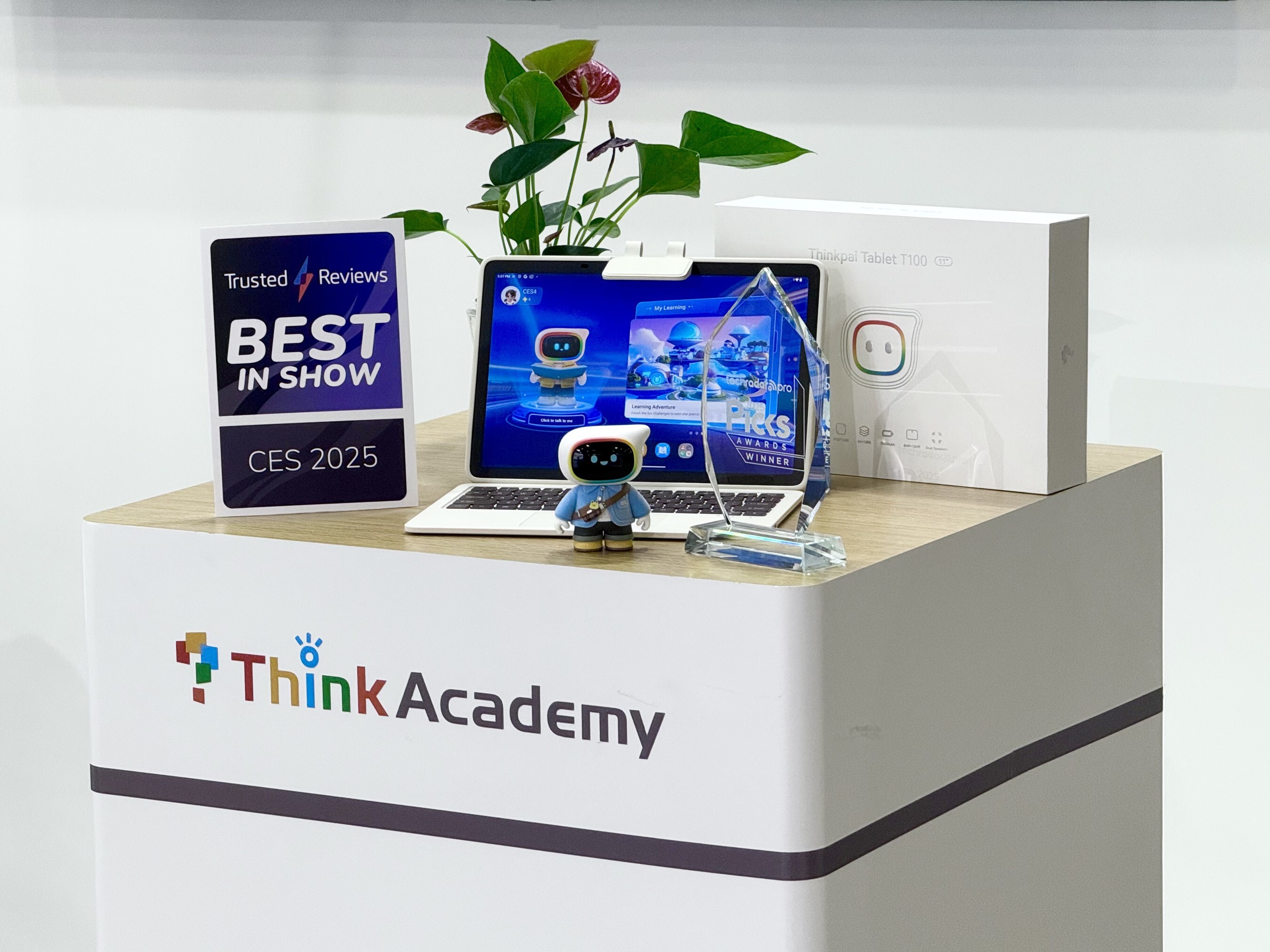 Thinkpal learning tablet from Think Academy wins TechRadar Pro Picks and Trusted Reviews Best in Show awards at CES 2025