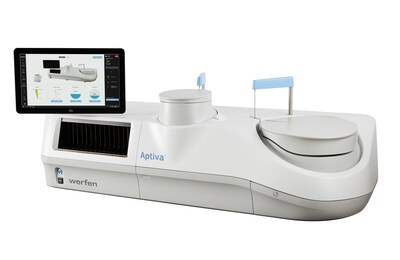 Aptiva utilizes particle-based multi-analyte technology (PMAT) (PRNewsfoto/Werfen)