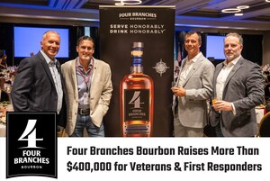 Four Branches Bourbon Raises More Than $400,000 for Veterans and First Responders