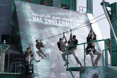 Archived Photo of the KSA SWAT during the previous UAE SWAT Challenge