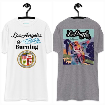 Los Angeles is Burning Unisex Tee