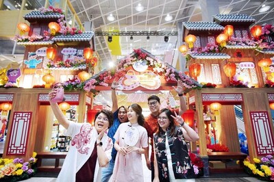 “Eternal Prossssperity Awaits” at IPC Shopping Centre this Lunar New Year