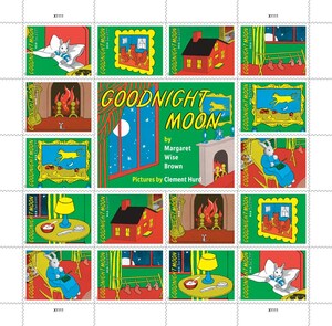 'Goodnight Moon' and 'SpongeBob SquarePants' stamps to be issued later this year