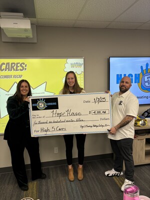 High 5 Plumbing, Heating, Cooling &amp; Electric Donates Over $25,000 to Charity