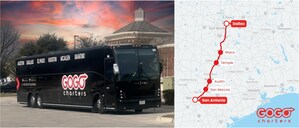 GOGO Charters Announces Luxury Charter Bus Routes Connecting San Antonio and Dallas