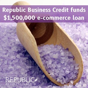 Republic Business Credit Fuels Growth in Natural Bath Products Market with $1.5 Million E-Commerce Loan