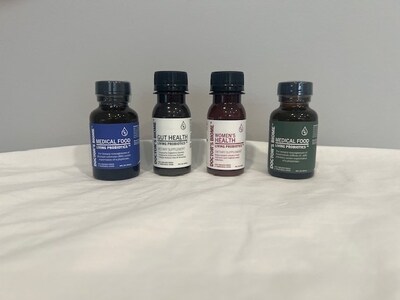 Doctor's Biome Juice-Based Living Probiotic Products (Italic: Available as Dietary Supplements and Medical Foods)