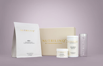 NUTRILINQ “Genesis Kit” with Essentials capsules, Nourish Superfood powder, and Muscle Bone Joint powder