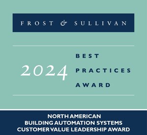 Delta Intelligent Building Technologies (Canada) Inc. Applauded by Frost &amp; Sullivan for Improving Building Performance and Offering Customer Value in the Buildings Automated Industry