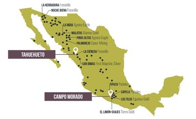 Image 1 – Project Location Map (CNW Group/Luca Mining Corp.)