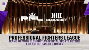 PROFESSIONAL FIGHTERS LEAGUE TEAMS UP WITH CLOUDBET AS OFFICIAL SPORTS BETTING AND ONLINE CASINO PARTNER