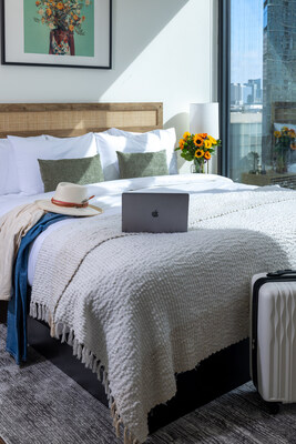 Each accommodation is thoughtfully designed with fully equipped kitchens, in-unit laundry, and smart home technology, ensuring a seamless and comfortable stay.