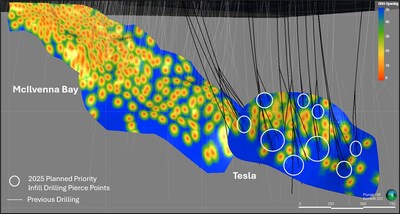 Foran Commences 2025 Winter Drill Program at Tesla Zone