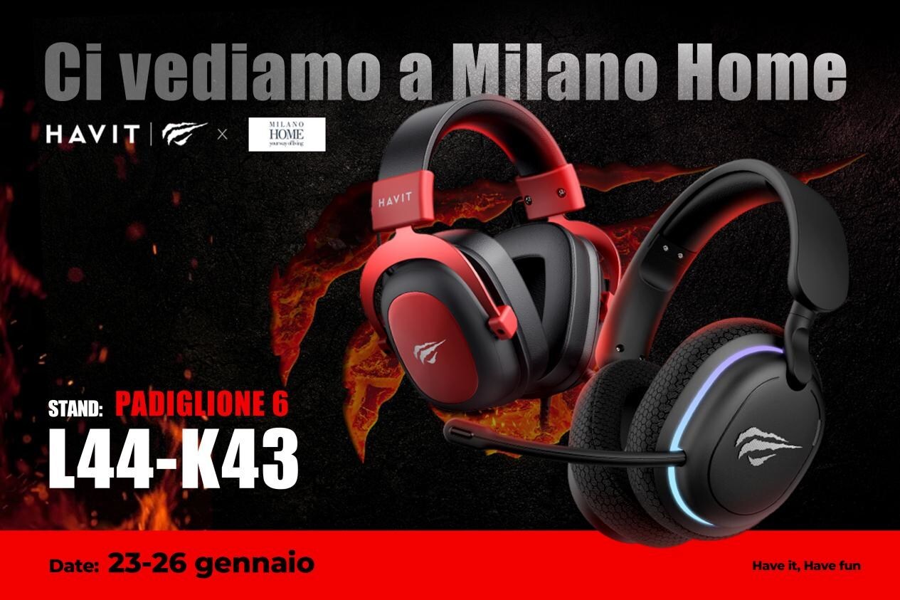 Milano Home 2025: le periferiche da gaming incontrano lo stile nell'ultima collezione di HAVIT