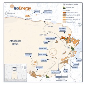 IsoEnergy Commences Athabasca Basin Winter 2025 Exploration Program