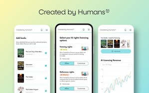 Created by Humans AI Licensing Platform for Books Launches with the Support of Bestselling Authors