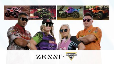 Photo courtesy of Zenni Optical and Monster Jam