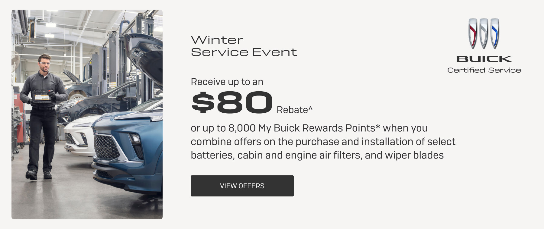 Carl Black Orlando offers Winter Service Event with rebates and rewards