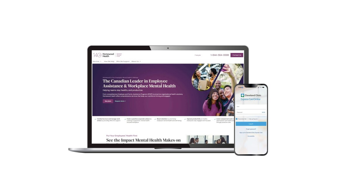 Saskatchewan Blue Cross launches a revolutionary collaboration with Cleveland Clinic Canada and Homewood Health to provide virtual care, employee assistance and mental health support