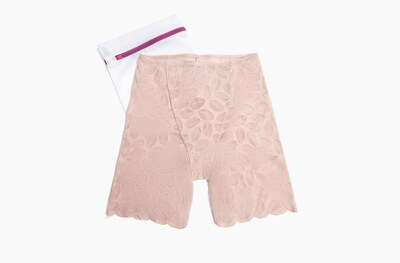 Bloomers Intimates Feather Lace Pantyloons (Morganite)