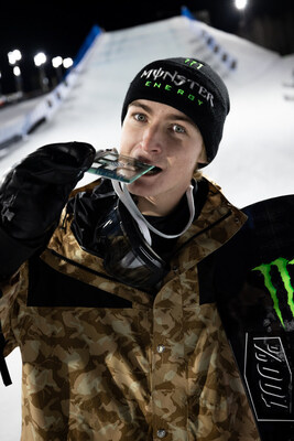 Monster Energy's Dusty Henricksen Will Compete in Men's Snowboard Slopestyle, Knuckle Huck and Street Style at X Games Aspen 2025