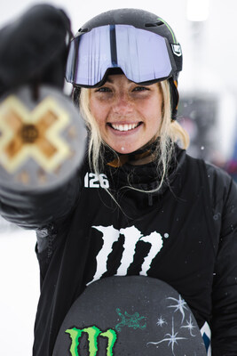 Monster Energy's Zoi Sadowski-Synnott Will Compete in Women's Snowboard Slopestyle and Big Air at X Games Aspen 2025