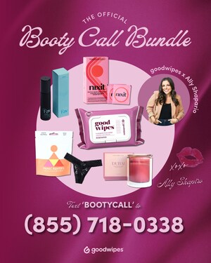 Gettin' Cheeky With It for Valentine's Day, Reality TV Darling Ally Shapiro and goodwipes Team Up for 'Booty Call Bundle' Limited Drop