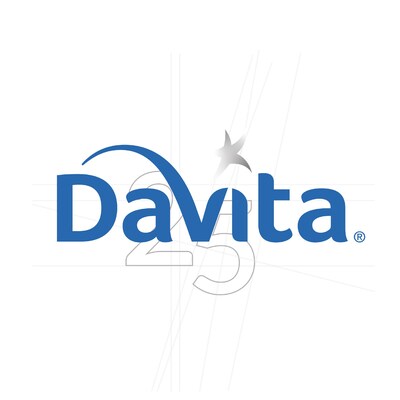 DaVita 25th Anniversary Logo