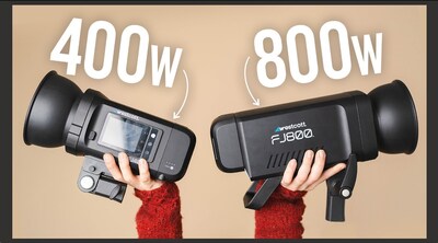 Westcott FJ800 and FJ400 II strobes are powerful yet lightweight flashes perfect for long shoots in unpredictable places. Both strobes offer photographers fast recycling times, interchangeable long-lasting battery options, and OLED touchscreens to quickly set and adjust settings.