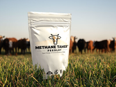 CH4 Global's flagship product, Methane Tamer™, is a feed additive that leverages Asparagopsis seaweed, with a goal of reducing methane emissions in cattle by up to 90%.