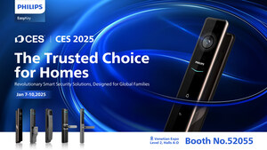 Philips Easykey se destaca en la CES 2025 como líder de la nueva era de la seguridad inteligente en el hogar