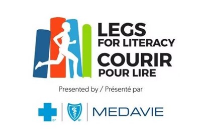 Legs for Literacy Announces Three-Year Partnership with Medavie (CNW Group/Medavie Blue Cross)