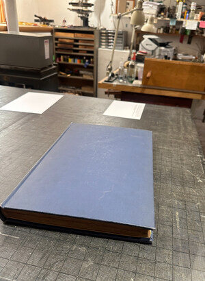 An Unassuming Blue Book Reveals an Historic Manuscript Worth Millions