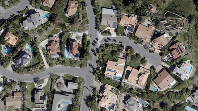 Residential neighborhood in Malibu, CA