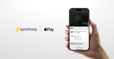 Synchrony is enhancing the way consumers securely shop online and in-app when checking out with Apple Pay on iPhone and iPad.