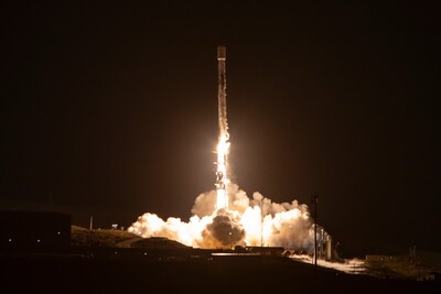 Falon 9 Rocket launching at Vandenburg Space Force Base  Credit: SpaceX