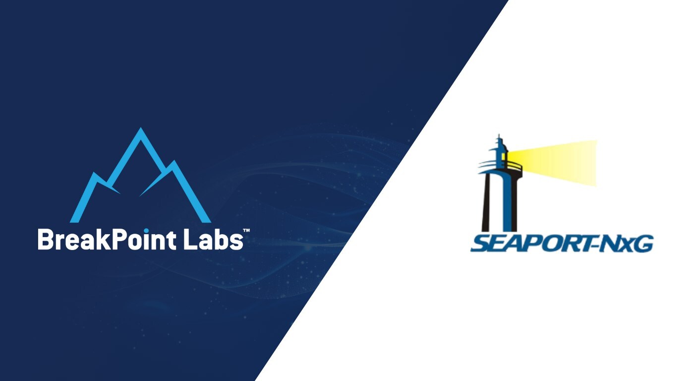 BreakPoint Labs Awarded SeaPort Next Generation (NxG) Prime Contract