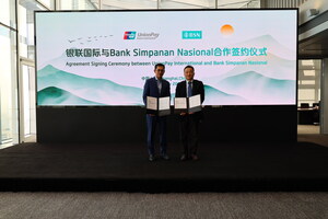 UNIONPAY AND BANK SIMPANAN NASIONAL (BSN) PARTNER TO TRANSFORM PAYMENTS WITH QR PAYMENT