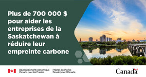 Le gouvernement du Canada soutient une initiative de décarbonisation pour aider les entreprises de la Saskatchewan